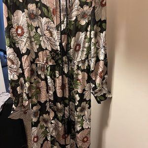 Floral maxi dress